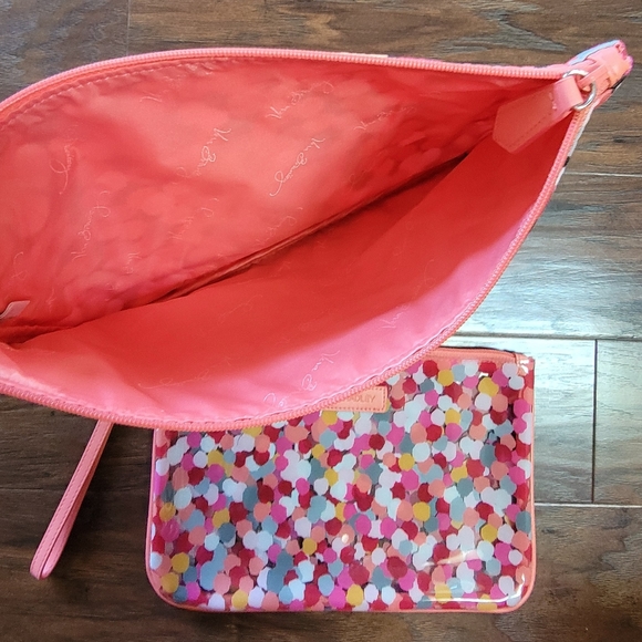 Vera Bradley Pixie Confetti Beach Pouch Set of 2 NWT Never Used Brand New - Picture 3 of 11